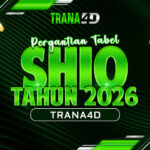 Pergantian Tabel Shio Tahun 2026 TRANA4D