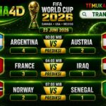 Prediksi TRANA4D Piala Dunia 23 Juni 2026 – Match Pilihan