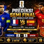 Prediksi SEMI FINAL France vs Spain FIFA WORLD CUP 2026